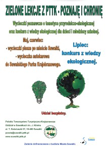plakat zielone